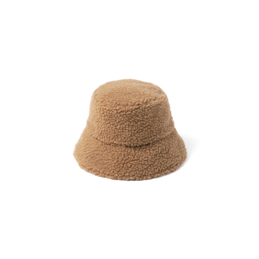 Lack of Color Teddy  Bucket Hat NWT camel brown - Picture 4 of 4